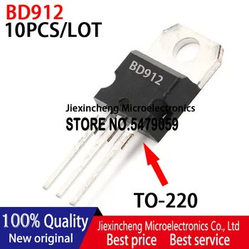 10VNT/DAUG BD912 TO220 Naujas originalus PNP Tranzistorius 100V 15A