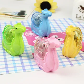 1pcs korėjos raštinės reikmenys kūrybinių produktų saldus saldainiai spalva animacinių filmų kupranugaris stiliaus pieštukų drožtukas / pieštukų drožtukas