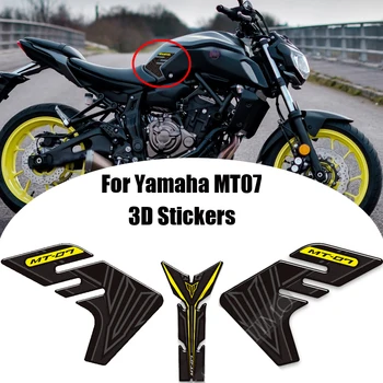 2018 2019 2020 Motociklo Bakas Padas Tvirtinasi Lipdukai Lipdukai Raštas Dujos mazutas Rinkinys Kelio Yamaha MT07 MT 07 SP MT-07