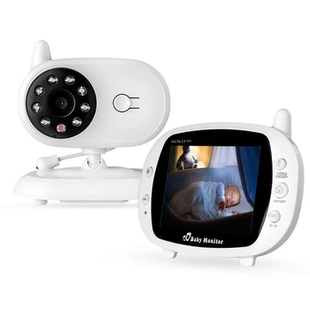 3.5 Colių Wireless Baby Monitor VOX Muzikos Valdymo Kūdikio stebėjimo Auklės Kameros Temperatūros Ekranas Auklė, Kūdikių Priežiūros