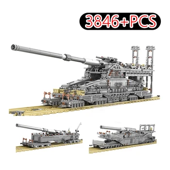 3846 Vienetų Karinės antrojo pasaulinio KARO Simuliacija Sunkusis Tankas Kūrimo Bloką Nustatyti, Statyba akmenys Modelio Vaikų Žaislas Atostogų Dovanų