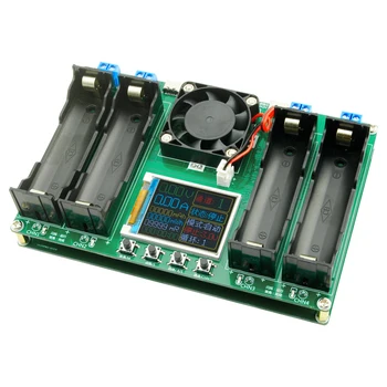 4 Kanalų Baterijos Talpa Testeris Tipas-C LCD Ekranas 18650 Akumuliatoriaus Testeris su Įkrovimo Funkcija Palaiko Perkaitimo Apsauga