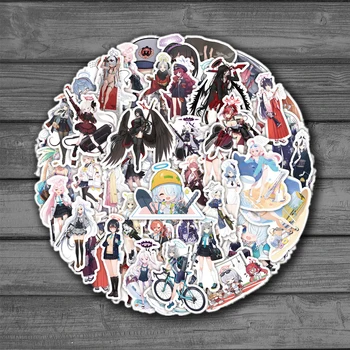 50Pcs Mėlyna Archyvas Žaidimas Anime ir Animacinių filmų Lipdukai Derliaus 
