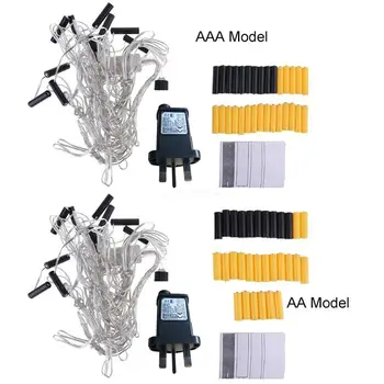 AA AAA Baterijos JK Maitinimo Laidą Įdėkite 2 3pcs AA AAA Baterijos Dropship