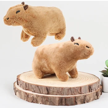 Capybara Pliušinis Modeliavimas Capibara Anime Fluffty Žaislas Iškamšos, Minkštos Lėlės, Vaikų Gimtadienio Dovana Siuntimo Lipduką