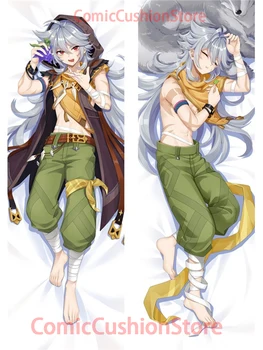 Dakimakura anime Razor Genshin Poveikio dvipusis Spausdinimas Gyvenimo kūnui, pagalvės dangtelis Suaugusiųjų užvalkalas