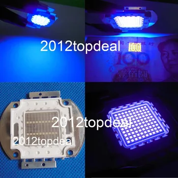 Didelės Galios LED Lustas COB Šviesiai Violetinė 395Nm - 400Nm 1W 3W 5W 10W 20W 30W 50W 100W Išgydyti UV Lempa SMD