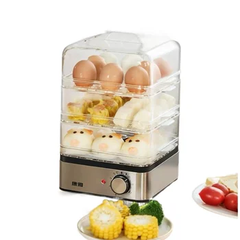 Kiaušinių Garlaivis Automatinis Maitinimo išjungimas Buitinių Kiaušinių Katilas Multi-Funkcija Didelių Laiko Garo Kiaušinių Pusryčiai Mašina