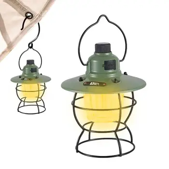 LED Kempingas Žibintai LED LanternBattery Galingumo Lempos Vandeniui Palapinė Šviesos Su 3 Šviesos Režimai Palapinė Žibintai Turistinius Žygius