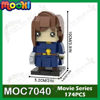 MOC7040 174PCS Kūrybos Serijos Kugisaki Nobara Blokai Anime Džiudžiutsu Kaisen Simbolių Modelio Surinkimo Plytų Žaislai Vaikams