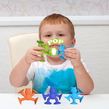 Montessori Kūdikių Vonios Žaislai Pop Veiduką Lokys Gyvis Siurbtukas Žaidimai Kaupimas Vaikų Jutimo Kūrimo Bloką Bamblys Mokymosi Žaislas