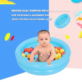 Pripučiami Plaukimo Baseinas Vaikams, Atviras Žaislų Turas Sodo Pliuškenimosi 0-3Y Kūdikių