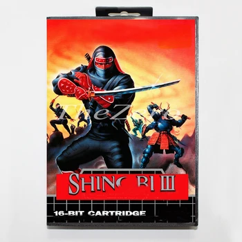 Shinbi 3 Returnofthen su būda Lipdukas Yra 16 bitų MD Vaizdo Žaidimas Kortelę MegaDrive/Genesis JAP/ES ir JAV Turi