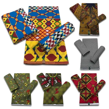 Top Real Vaškas Afrikos Spaudinių Tissu Audinio Drabužių Siuvimo Amato Tekstilės Medžiagos Afrikos Suknelė Apsējs Minkštos Medvilnės Mados Pagne